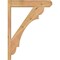 Ekena Millwork Olympic Smooth Craftsman Outlooker, Western Red Cedar, 5 1/2"W x 24"D x 32"H OUT06X24X32OLY04SWR - alternate 4